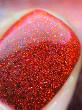 Image provided for Bee's Knees by a paid swatcher featuring the nail polish " Chained to the Desk "