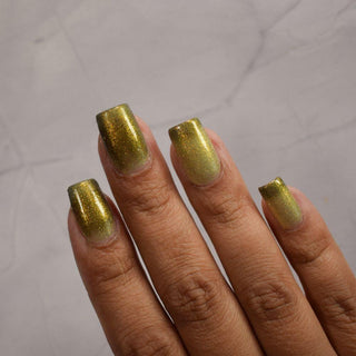 Image provided for Bee's Knees by a paid swatcher featuring the nail polish " Lord Percival the Second "