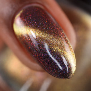 Image provided for Bee's Knees by a paid swatcher featuring the nail polish " We can Both be Human "