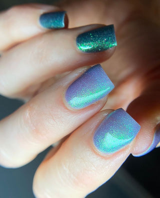 Image provided for Bee's Knees by a paid swatcher featuring the nail polish " Ascension "