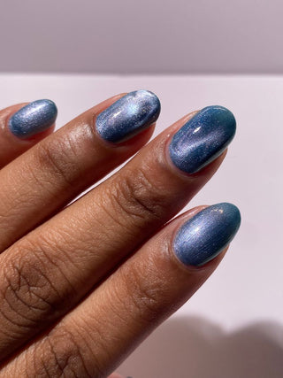 Image provided for Bee's Knees by a paid swatcher featuring the nail polish " Your Dream is at an End "