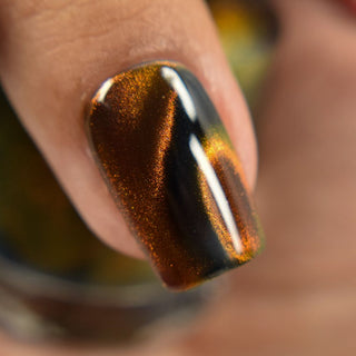 Image provided for Bee's Knees by a paid swatcher featuring the nail polish " Lease is Up "
