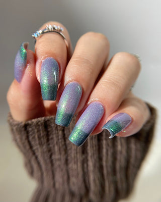 Image provided for Bee's Knees by a paid swatcher featuring the nail polish " Ascension "