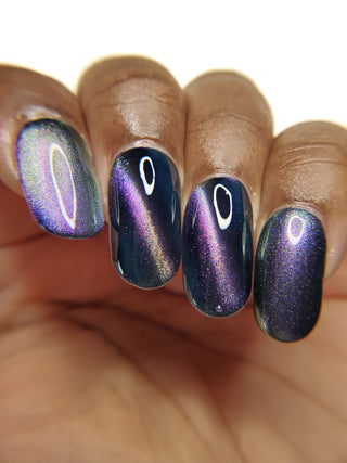 Image provided for Bee's Knees by a paid swatcher featuring the nail polish " Soon You Will Not Have to Drown "