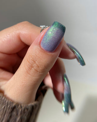 Image provided for Bee's Knees by a paid swatcher featuring the nail polish " Ascension "
